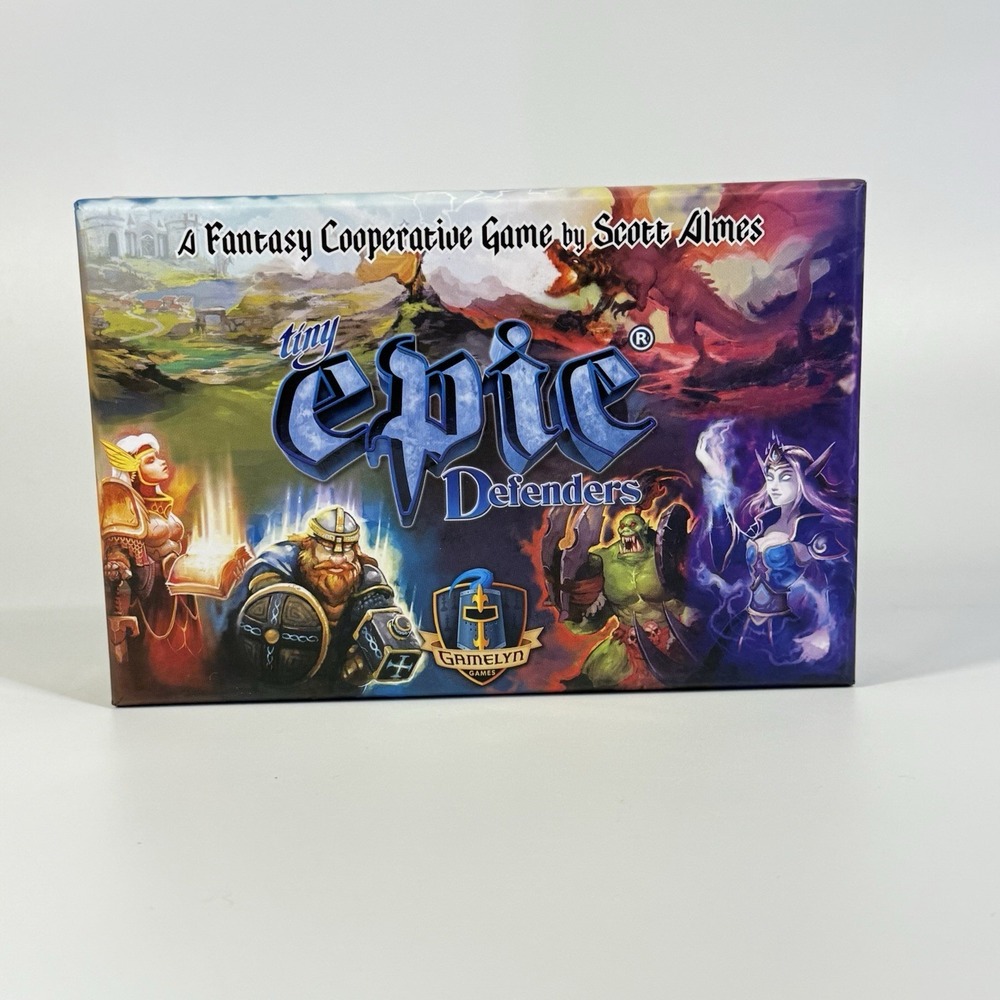 Gamelyn Tiny Epic Defenders - Unused - With Mini Expansion - Cards New Sealed